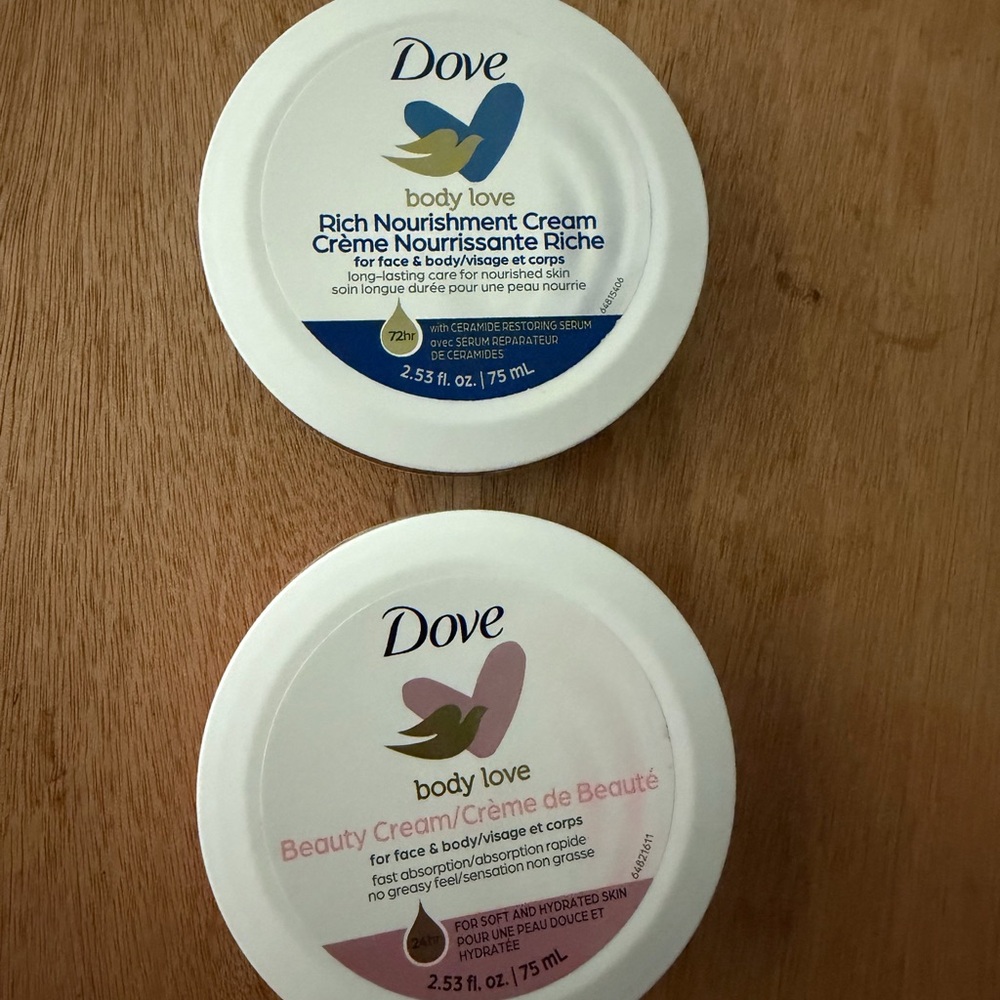 Dove Body Love Nourishment and Beauty Cream Set - White